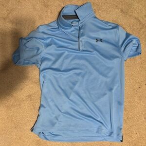 Under Armour Men's Light Blue Polo Shirt